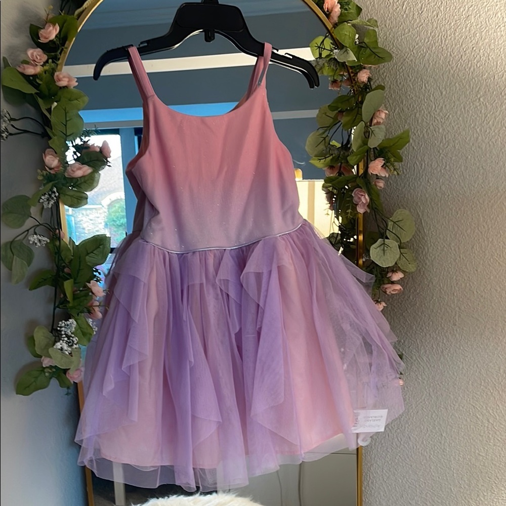 Cat & Jack Pink and Purple Kids Dress